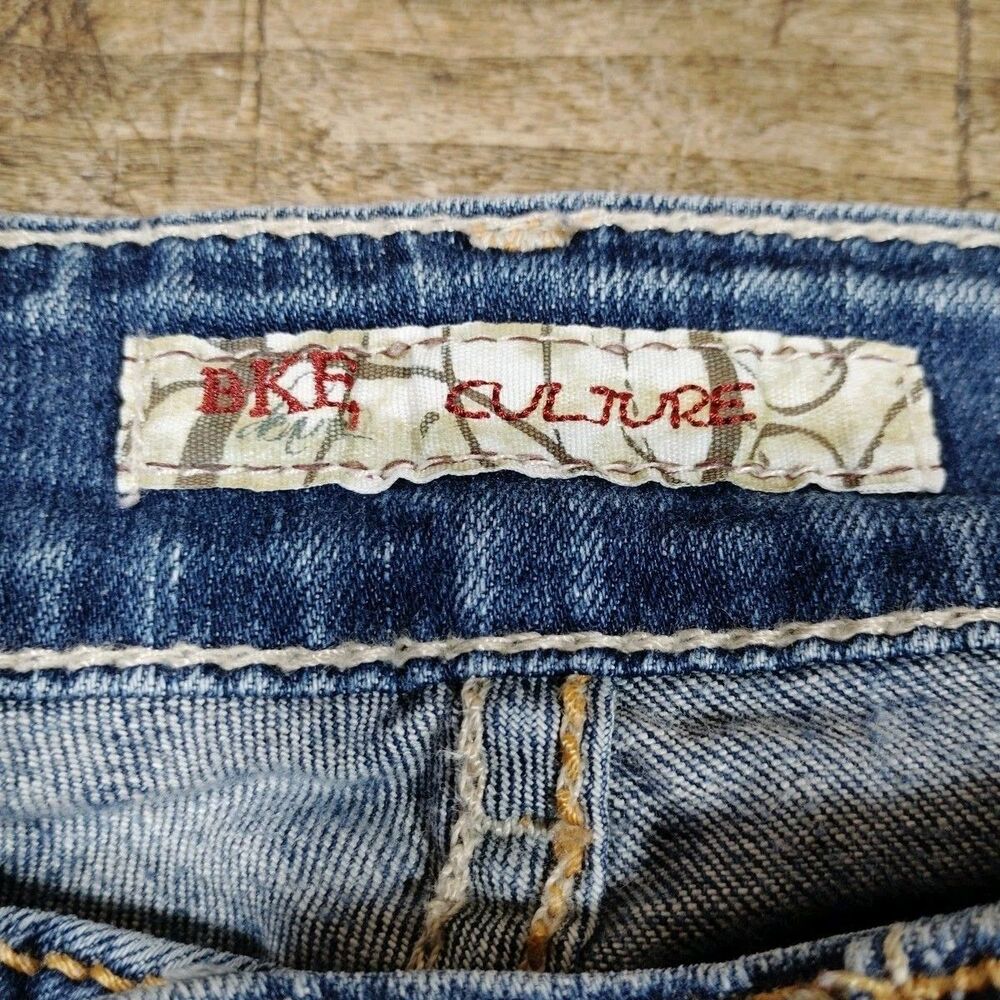 BKE Culture Women’s Jeans 29 x 33 1/2 Bootcut Low Rise Stretch Distressed - Picture 4 of 11